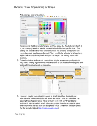 Dynamo visual programming for design | PDF