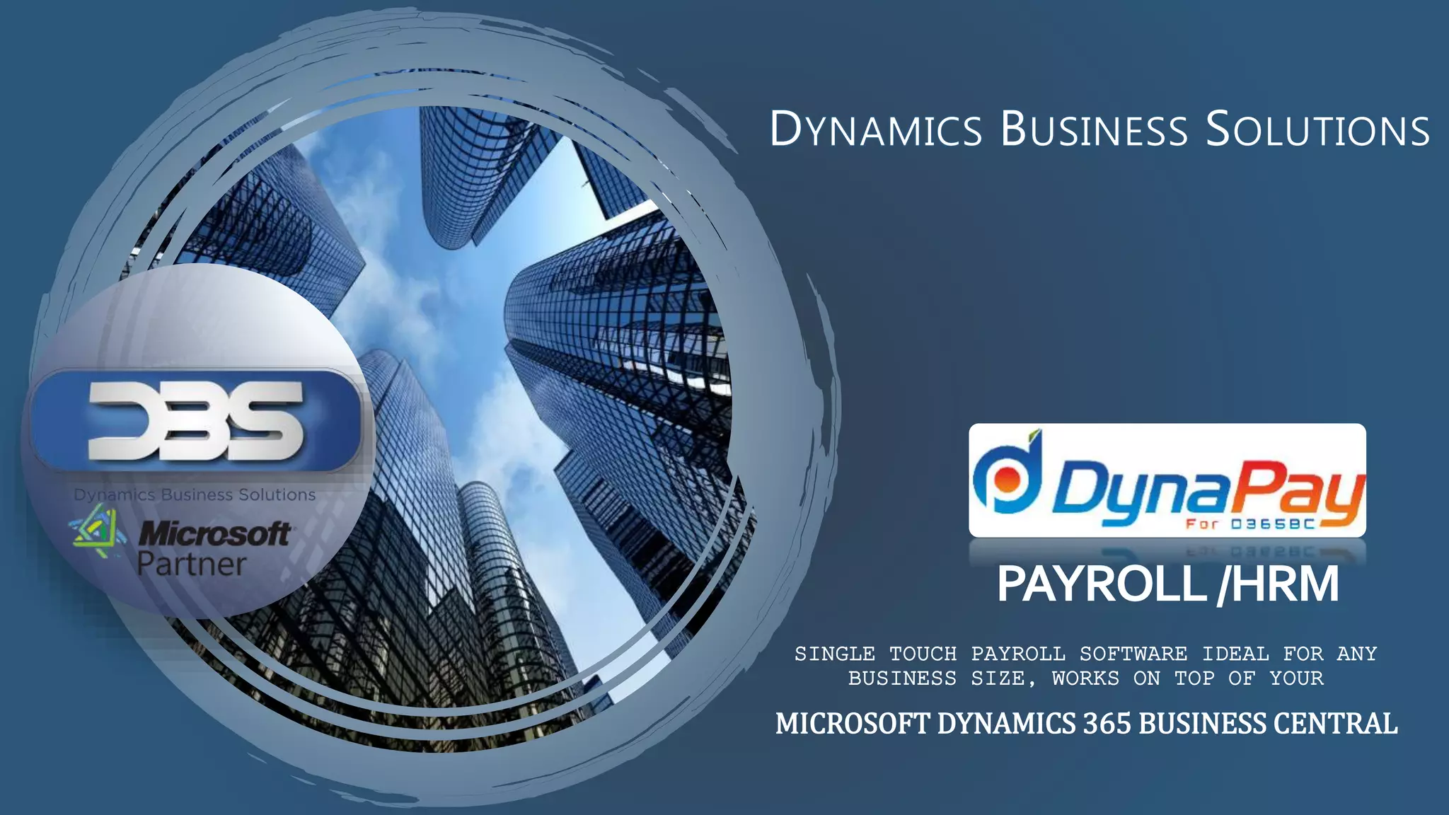 DynaPay for Dynamics 365 BC - Global Payroll | PPTX