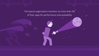 confidential
The typical organization monitors no more than 5%
of their apps for performance and availability
 