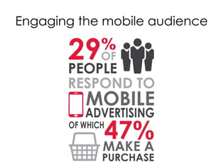 Engaging the mobile audience
 