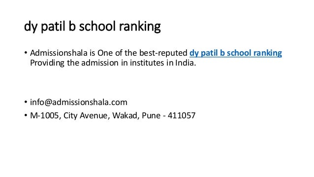 dy patil b school ranking.pptx