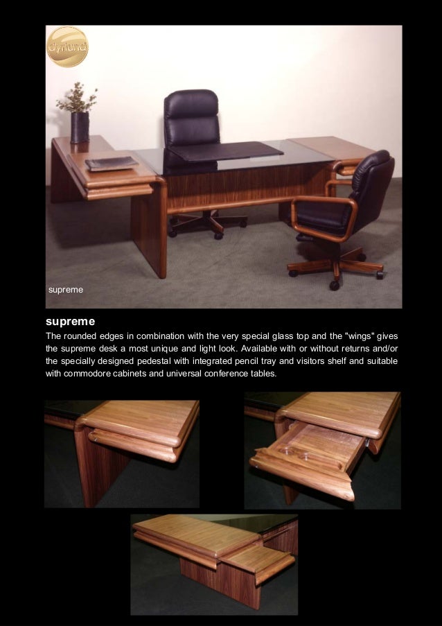 Executive Office Furniture Rosewood Desk