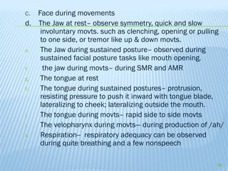 Motion Rates Dysarthria Example Dysarthria | PPT