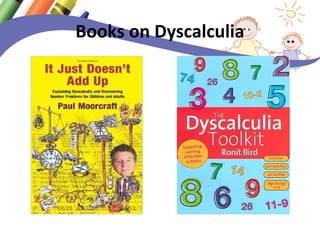 Books on Dyscalculia 
 