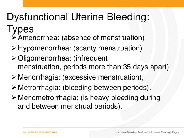 Dysfunctional uterine-bleending