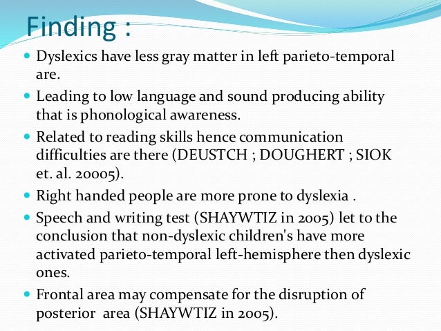 proper test dyslexia Dyslexia proper test dyslexia Dyslexia