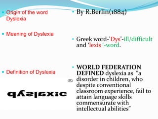 DYSLEXIA.PPT