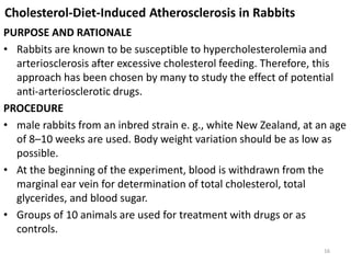 Screening of Dyslipidemic drugs | PPTX