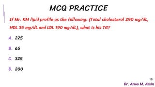Dyslipidemia Case Discussion