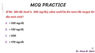 Dyslipidemia Case Discussion