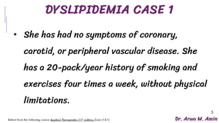 Dyslipidemia Case Discussion