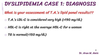 Dyslipidemia Case Discussion
