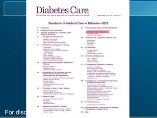 For discussion only
17
 