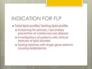 Dyslipidemia lecture | PDF