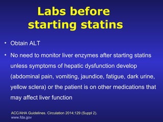 Evaluation & management of dyslipidemia | PPT