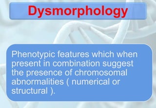 Dysmoorphology | PPTX