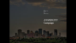 디스펩시티(Dyspepcity) 프리젠테이션 via SICAMPSEOUL2013