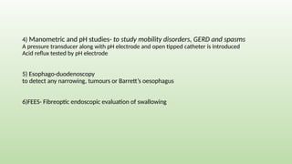 Ph Study DYSPHAGIA, swollowing disorder, and its management and therapy | PPTX