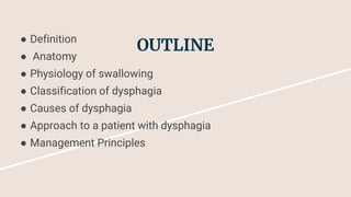 DYSPHAGIA By JUSTUS and FLORENCE.pptx vbb | PPTX