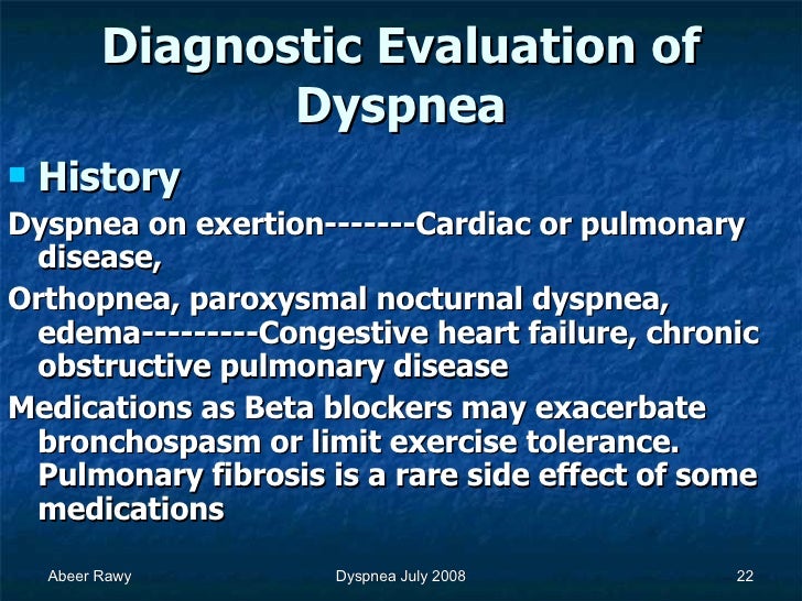Dyspnea