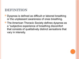 dyspnea and Anesthesia Management and.pptx