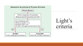 Light’s
criteria
 