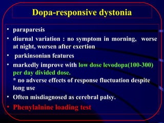 Dystonia | PPT