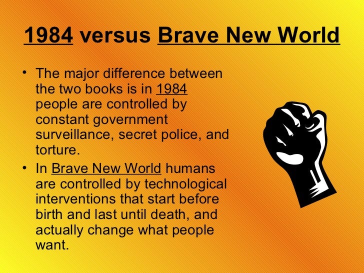 Comparison Between Brave New World and Our