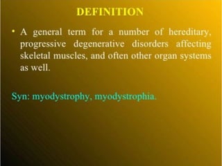 Dystrophy ppt