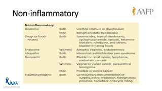 Non-inflammatory
 