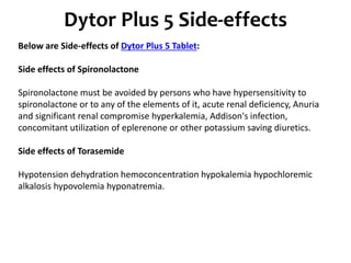 Dytor plus 5 tablet PPT