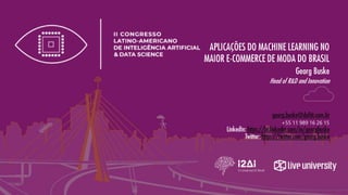 II Congresso Latino-Americano de Inteligência Artificial e Data Science
