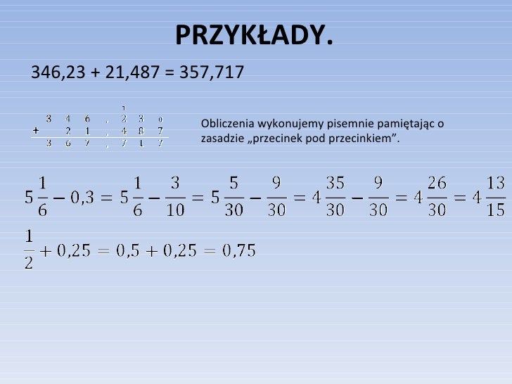 Działania Na Liczbach Klasa 5 - Dzialania na liczbach_wymiernych