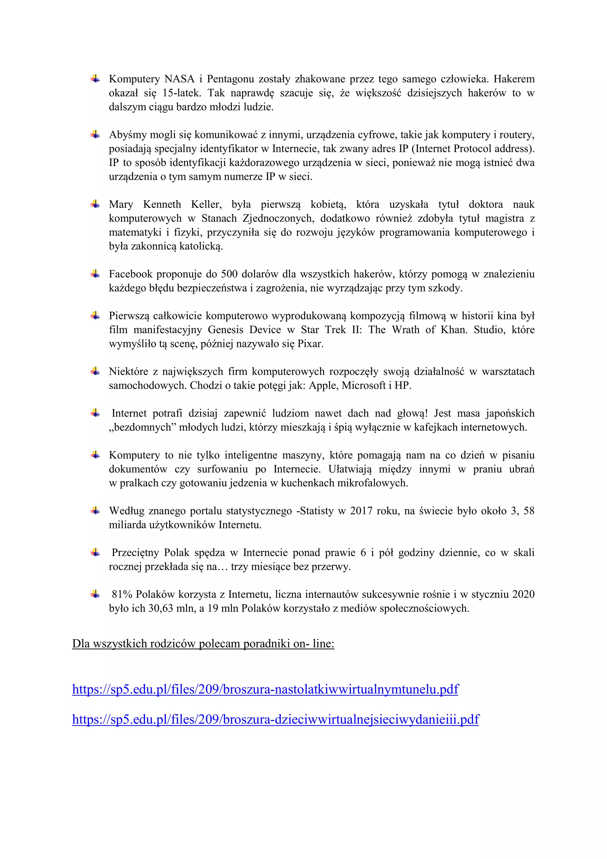 Dzień bez Komputera 2022 | PDF | Internet Safety | Parenting