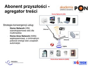 PLNOG 9: Krzysztof Dziedzic - Nowe usługi w sieciach szerokopasmowych, czyli jak więcej zarobić na posiadanej infrastrukturze. 