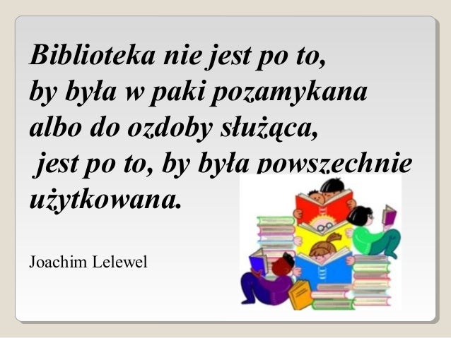 8 Maja - Święto Bibliotek i Bibliotekarzy