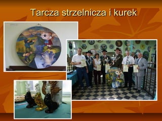 Tarcza strzelnicza i kurek
 