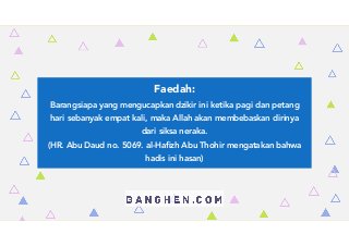 dzikir pagi petang dzikir pagi petang