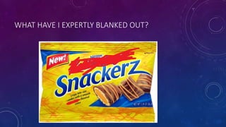 WHAT HAVE I EXPERTLY BLANKED OUT?
 