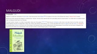 MALGUDI
 