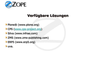 Dzug Zope Optimized