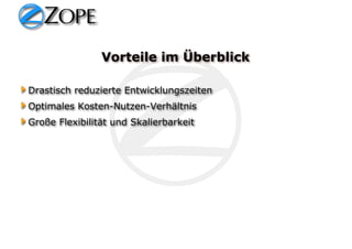 Dzug Zope Optimized