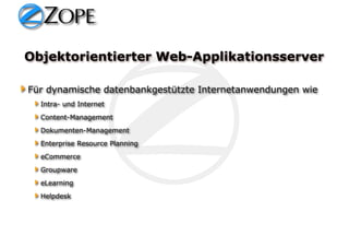 Dzug Zope Optimized