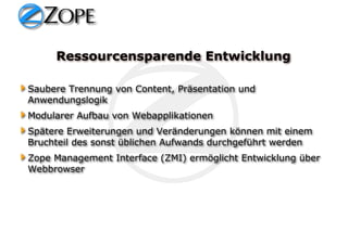 Dzug Zope Optimized