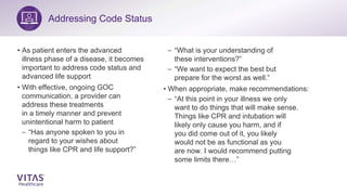 Code Status Interventions When Decision-Making Is Imperative: Advance Care Planning for Busy ...