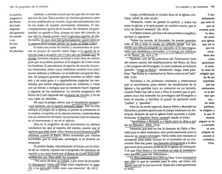 198 El propósito de la oración

La marcha
progresiva
del Reino
de Cristo
depende
del aposento
de oración
yno
de una
cajita
de ofrendas.

La oración y las misiones

Además, a menudo ocurre que los que dan no sien-ten
que han de orar. Éstos pueden ser dadores generosos, pero
no son notables por su oración. Aquí está precisamente uno
de los males de nuestro movimiento misionero. El dar,
completamente aparte de la oración. No obstante, tal generosidad no agrada a Dios, porque no nace del corazón; ya
que s,9lo la oración ~ede crear el genuino espíritu de ~ar.
De hecho, ~s que oran dan generosamente: quien entra.!n
l~ra de la oración abrirá, sin eluda. su bolsa a Dios...
Si todas las juntas de misión y secretariados se unieran en grupos de oración, hasta llegar a la agonía de la
oración real y el sufrir con Cristo por un mundo ~
Eier.ili:, lloverían cheques, acciones y toda clase de valores
para que se pudiera predicar el Evangelio de Cristo entre
los hombres. Si prevaleciera el espíritu de oración, las juntas misioneras, entre cuyos miembros costaría muy poco
reunir millones y millones, no se hallarían con graves deudas. Ni tampoco grandes iglesias tendrían un déficit cada
año y de mala gana y a regañadientes pagarían las cantidades que tienen asignadas para las misiones, a veces
con tal retraso o mengua que es necesario hacer regresar
a algunos de los misioneros. La marcha progresiva del
Reino de Cristo depende del aposento de oración, y no de
una cajita de ofrendas...
He aquí el peligro ahora, que el movimiento misionero
vaya adelante con el espíritu misionero detrJÍs. Este ha sido
skmpre el peligro de la Iglesia, el perder la substancia en
la sombra, el espíritu en la cáscara externa, contentándose
con un movimiento de hacer ver, poniendo todo el esfuerzo
en el movimiento y no en el espíritu.
Esto es, lo magnífico de este movimiento no debiera
vendamos los ojos al espíritu del mismo, puesto que el
espíritu que debe darle vida y forma al movimiento puede
perderse cuando el barco, ahora arrastrado por vientos
favorables que lo empujan, naufrague si se levanta un
temporal.
El profeta Isaías, vislumbrando el futuro con la mirada de un vidente, expresó así el propósito de continuar en
0eción y no cesar hasta que el Reino de Cristo haya sido
establecido por Dios entre los hombres:
"Por amor de Sión no callaré, y por amor de Jerusalén
no descansaré, hasta q~ salga como resplandor su justi¿fa, Y su salvación brille como una antorcha" (Is, 62:1).

se

Luego, profetizando el triunfo final de la Iglesia cristiana, habló de este modo:
"Entonces, verán las gentes tu justicia, y todos los
reyes tu gloria; y te será puesto un nombre nuevo, que la
boca de Jehová señalará" (Is. 62:2).
Yel Señor mismo, por boca de este profeta evangélico,
declaró lo siguiente:
"Sobre tus muros, oh Jerusalén, he puesto guardas;
todo el día y toda la noche no callarán jamás. Los qúe
nacéis que Jehová recuerde no reposéis, ni le deis tre~ua,
nasta que restablezca a Jerusalén, y la ponga por alabanza
en la Tierra" (Is. 62:6 y 7).
También, una de las peticiones del Padrenuestro trata
del mismo asunto del establecimiento del Reino de Dios
y del progreso del Evangelio, lo cual condensa en la breve
petición "venga tu Reino", añadiendo, luego, estas palabras: "Sea hecha tu voluntad en la Tierra como en el Cielo"
(Mt. 6:10).

Volvamos a los primeros cristianos y observemos
que el movimiento para ofrecer las bendiciones de la
Iglesia a los gentiles tuvo su comienzo en un terrado,
cuando Pedro fue allí a orar y Dios le mostró que el propósito suyo era extender los privilegios del Evangelio a
todo el mundo, y derribar la pared de partición entre
"judíos" y "gentiles".
Pero de un modo especial, fueron Pablo y Bemabé los
llamados y puestos aparte para el campo misionero en Antioquía, después de que la iglesia hubo ayunado y orado.
Entonces, el Espíritu Santo contestó desde el Cielo:
"Apartadme a Bemabé y a Saulo para la obra a q~e
los he TIamado" (Hch. 13:2).
- Notemos que ésta no fue la llamada de Pablo y Bernabé para la obra misionera, sino particularmente para la
obra en un campo extranjero, Pablo había sido llamado al
ministeriO años antes, incluso en el momento de su conversión. Ésta fue, pues, una llamada subsiguiente a la obra
que nació de la oración continua de la Iglesia de Antioquía.
y es que Dios llama a los hombres no sólo al ministerio,
sino también para ser misioneros...
La oEra misionera es la obra de Dios. Yson misioneros
que ofé"n lo que se necesita para la obra, así como una
i~sia que ore la que los envíe. Estas dos cosas garantizan
el éxito.

199

y son
misioneros
que oren lo
que se
necesita para
la obra,
así como
una iglesia
que ore la
que los
envíe.
Estas dos
cosas
garantizan
el éxito.
La clase de
religión que
ha de ser
exportada
por los
misioneros
es la del
tipo que
ora ...
En otras
palabras,
la religión a
la que el
mundo
pagano se va
a convertir
es una
religión de
oración al
verdadero
Dios.

 