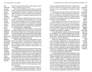 446

El predicador y la oración

Esta
predicación
que mata
pertenece a
la letra;
puede ser
bella y
metódica;
pero aun es
la letra,
la árida,
dura letra,
cáscara
desnuda,
vacía.
La letra
puede tener
el germen
de la vida
en ella,
pero no tiene
aliento
suficiente
para evocarla.
Es cimiento
de invierno,
tan duro
como el
terreno de
invierno;
tan helada,
como el aire
de invierno:
no hay
deshielo ni
germinación
para ella.

da vida, como la resurrección da vida; ardiente como el
verano y fructífera, como el otoño ...
Esta clase de predicador que da vida es un hombre
de Dios, cuya alma siempre está siguiendo diligentemente
los requerimientos divinos; y en quien, por el poder del
Espíritu de Dios, la carne y el mundo han sido crucificados, y su ministerio es semejante al generoso flujo de un
río caudaloso.
Por el contrario, la predicación que mata es una predicación no espiritual. Fuentes inferiores que no son de
Dios le han dado energía y estímulo. Tampoco el Espíritu
es evidente en el predicador ni en su predicación. Muchas
clases de fuerzas pueden ser proyectadas y estimuladas
por la predicación que mata, pero éstas no son espirituales:
son fuerzas fingidas y magnetizadas.
Esta predicación que mata pertenece a la letra; puede
ser bella y metódica; pero aun es la letra, la árida, dura
letra, cáscara desnuda, vacía. La letra puede tener el germen de la vida en ella, pero no tiene aliento suficiente para
evocarla. Es cimiento de invierno, tan duro como el terreno de invierno; tan helada, como el aire de invierno: no
hay deshielo ni germinación para ella.
Puede incluso contener la verdad dentro de ella.
Pero es una verdad no vivificada por el Espíritu de Dí~
que amortece tanto o más que el error; aunque se trate
de la auténtica verdad sin mezcla, sin el Espíritu, su
sombra e influencia son mortales: su verdad, error, y su
luz, tinieblas...
La predicación que mata es a menudo ortodoxa y dogmática. ¡Pues amamos la ortodoxia! Es el recto y claro corte
de enseñanza de la Palabra de Dios; los trofeos obtenidos
por la verdad en su conflicto con el error, los diques que
la fe ha levantado contra la honrada o descuidada inundación desoladora de creencias falsas o incredulidad. Pero
la ortodoxia, clara y dura como el cristal, suspicaz y militante, no puede ser sino la letra bien arreglada, bien nombrada y bien aprendida: la letra que mata. Nada es tan
mortal como una ortodoxia muerta, demasiado muerta
para especular, demasiado muerta para pensar, para estudiar o para orar.
La predicación que mata puede tener conocimiento y
alcance de principios, puede ser estudiada y crítica en
gusto; iluminada por pensamientos filosóficos y trascen-

La predicación de la letra versus la predicación crucificada

dentales, examinada eruditamente como un abogado que
estudia sus libros de texto para formar sumario o para
defender su caso. Y sin embargo, ser semejante al hielo
homicida.
La predicación de la letra puede ser elocuente, esmaltada con la poesía y la retórica, rociada con oración sazonada con la sensación y, no obstante, parecerse a las hermosas flores que cubren el féretro de un cadáver. Bajo tal
predicación, ¡cuán amplia y total es la desolación! ¡Cuán
profunda la muerte espiritual!
Esta predicación de la letra tiene que hacer con la
superficie y sombra de las cosas, y no con las cosas mismas. No penetra en la parte interior. No tiene profundo
conocimiento interno, ni fuerte alcance de la vida escondida en la Palabra de Dios. Es verdad en apariencia, pero
la apariencia es la cáscara, cáscara que debe ser rota y
traspasada para obtener la almendra.
Es una predicación sin unción, no sazonada ni oleada
por el Espíritu. Tal vez, produzca lágrimas, pero serán lágrimas volátiles, como viento de verano sobre una montaña de nieve... Quizás, cause sensación y ardor, pero será
la emoción de un actor dramático.
Habría que preguntarse, entonces, de quién es la
culpa de todo esto ... ¡Desde luego, no es de Dios! ¡La culpa
está en el hombre! Más aún, ¡en el predicador! Éste ha
estado demasiado ocupando con su sermón, que no ha
oído la canción de los serafines, ni ha visto la visión de
gloria, ni sentido el ímpetu de aquella sublime santidad,
después de un absoluto abandono y desesperación, bajo
la sensación de debilidad y culpa; purgado e inflamado
por el carbón ardiendo del altar de Dios.
El predicador puede sentir desde el entusiasmo de su
propio ardor pasajero, puede ser elocuente sobre su propia
exégesis, ardiente en dar el producto de su cerebro; pero
el brillo y centelleo serán tan estériles de vida como un
campo sembrado de perlas ... En alguna parte, del todo
inconsciente en sí mismo, algún don conductor espiritual
ha atacado su ser interior y la corriente divina ha sido
detenida, porque nunca ha sentido su completa bancarrota
espiritual, su total impotencia; nunca ha aprendido a clamar con clamor inefable de desesperación, hasta que el
poder de Dios y el fuego santo hayan descendido sobre
él. La propia estima, perniciosa, ha difamado y violado el

447

Esta
predicación
de la letra
es una
predicación
sin unción,
no sazonada
ni oleada
por el
Espíritu.
Tal vez,
produzca
lágrimas,
pero serán
lágrimas
volátiles,
como viento
de verano
sobre una
montaña
de nieve...
Quizás,
cause
sensación
y ardor,
pero será
la emoción
de un actor
dramático.

 