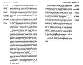 100 La realidad de la oración

El Espíritu
Santo nos
llena del
poder de
Dios y nos
capacita
de dones,
no para que
seamos hijos
de Dios,
sino porque
ya somos
hijos
de Dios.

"La oración eficaz del justo puede mucho" (Stg. 5:16).
La oración nacida en el corazón por medio de la energía todopoderosa del Espíritu Santo obra poderosamente, tal y como sucedió en el caso de Elías. ¿Deseamos orar
eficiente y poderosamente? El Espíritu Santo, pues, debe
obrar eficiente y poderosamente en nosotros. Pablo dice:
«Para lo cual también trabajo, luchando según la potencia de Él, la cual actúa poderosamente en mí» (Col.
1:29).

Toda aquella obra para la causa de Cristo que no surja
de la obra del Espíritu en nosotros es en vano. Nuestras
oraciones y actividades son débiles y carentes de resultados, porque Él no ha hecho en nosotros una poderosa obra
de Dios. ¿Desea usted orar para conseguir resultados en
su labor para Cristo? Busque apropiarse de las potentes
obras del Espíritu en su propio espíritu. He aquí la lección
inicial en cuanto a la oración, la cual el Espíritu Santo
ampliaría hasta su plenitud total en el Pentecostés.
Igualmente, es digno de notar que en Juan 14:16,
donde el Señor se compromete en orar al Padre para que
envíe otro Consolador, no leemos una oración pidiendo
que el Espíritu Santo nos haga hijos de Dios por medio de
la regeneración, sino una petición cuyo propósito principal es que toda la gracia y el poder del Espíritu venga a
nosotros a consecuencia de ser hijos de Dios... Su obra de
hacemos hijos de Dios y su Persona morando con y en
nosotros como creyentes son diferentes etapas del mismo
Espíritu en relación a nosotros. En esta última obra, sus
dones y obras son mayores y su misma presencia, aún más
importante que éstos; porque sus dones son dispensaciones de su presencia. Lo más importante, pues, es que
el Espíritu Santo nos pone dentro del Cuerpo de Cristo por
medio de su obra y nos mantiene dentro de ese Cuerpo
por medio de su Presencia y su Persona. En el Sermón del
Monte, tenemos esta promesa definida:
"Pues si vosotros, siendo malos, sabéis dar buenas
dádivas a vuestros hijos, ¿cuánto más vuestro Padre que
está en los Cielos dará buenas cosas a los que se lo pidan?"
(Mí. 7:11).
En Lucas las «buenas COSas» son sustituidas por "el
Espíritu Santo" (Le, 11:13). Así, todo lo bueno está comprendido en el Espíritu Santo: Él es la suma y el clímax
de todo lo bueno.

El Espíritu Santo y la oración 101

¡Cuán complejas y confusas son las nociones humaPero para
recibir todo
nas acerca de obtener el don del Espíritu Santo como
esto,
Consolador, Santificador y Aquel que nos llena de poder!
¡Y cuán simples son, sin embargo, las instrucciones de especialmente
nuestro Señor: "Pedid". Sí, pedid con insistencia y sin su presencia
desmayar; que nuestro Padre celestial contestará nuestra
directa en
oración con el Espíritu Santo, que es el don más grande
nosotros,
de Dios y la necesidad más urgente de todo hijo de Dios; es necesario
incluido su Hijo Unigénito, siendo hombre.
que seamos
Orad y perseverad en oración. Esperad y continuad perseverantes
en nuestras
orando fervientemente con una fe que crezca en esperanoraciones.
za. Esperad y orad, he aquí la llave que abre cada castillo
de la desesperación y que hace fluir de los Cielos los
tesoros de Dios. Es la sencillez del hijo que pide a su Padre,
el cual está dispuesto a dar con liberalidad y gozo mucho
más que los padres terrenales. "Pedid, buscad y llamad"
(Mí. 7:7), en estas palabras dadas por Cristo, tenemos la
repetición de los pasos avanzados en la insistencia y el
esfuerzo. Y Él mismo nos muestra que si nos entregamos
a la oración y perseveramos en ella, la respuesta vendrá
en forma inevitable y segura. Las mismas estrellas dejarían
de brillar antes de que se negara la respuesta a aquel hijo
de Dios que sabe pedir, buscar, y llamar:
" ... Y al que llame, se le abrirá" (Mí. 7:8).
Nada puede ser más determinante que esta declaración, la cual nos asegura la respuesta de parte de nuestro
Padre.

 