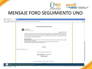 MENSAJE FORO SEGUIMIENTO UNO
FI-GQ-GCMU-004-015 V. 001-17-04-2013
 