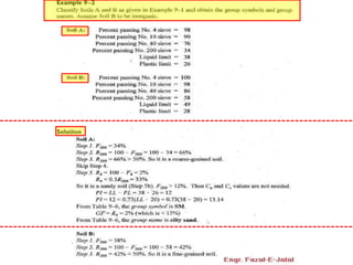 E. soil classification
